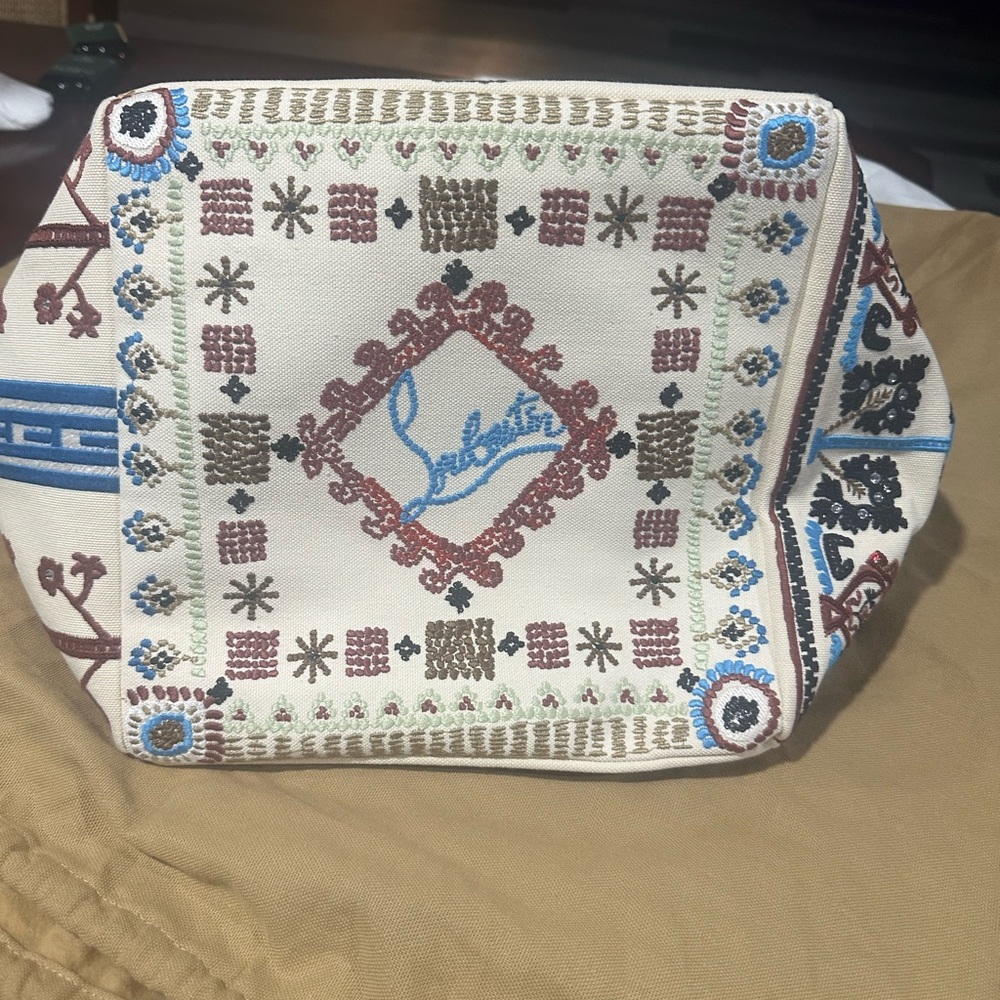 Christian Louboutin Embroidered Tote - Picture 2 of 8